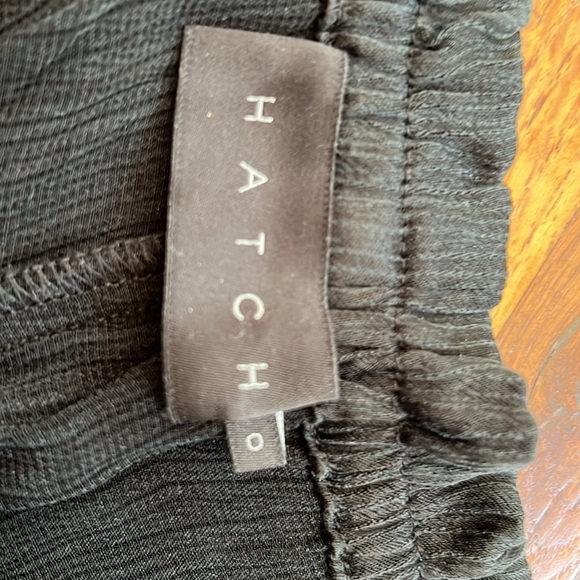 Hatch cupro wide leg pant size 0 maternity - Picture 8 of 12